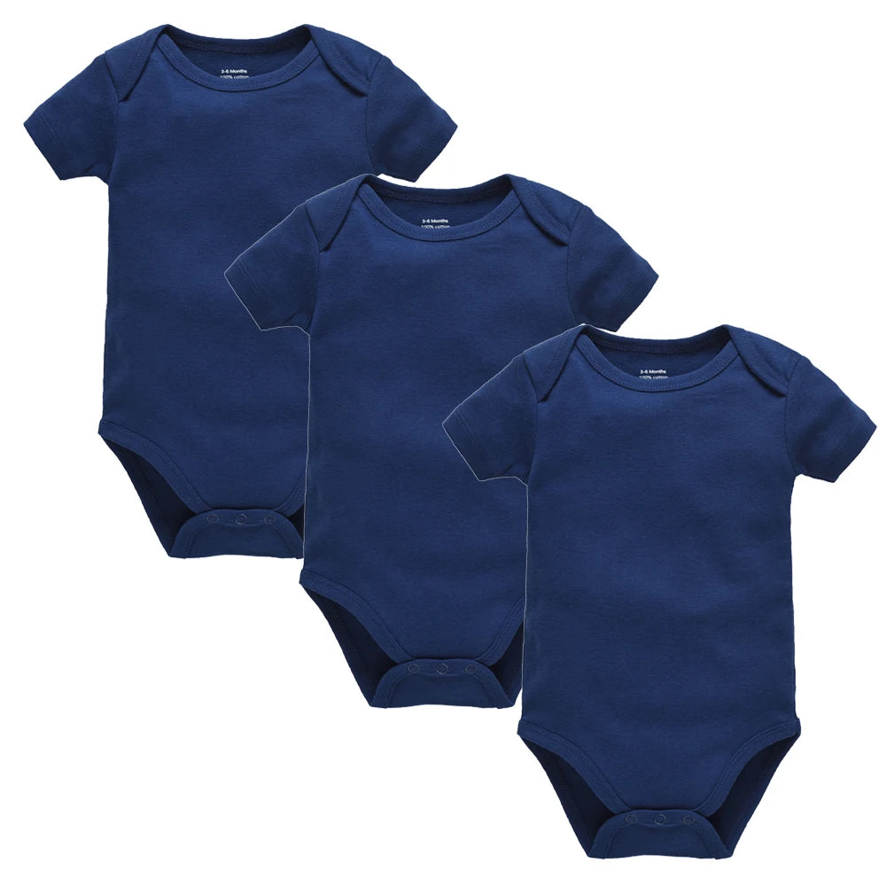 Plain Bodysuits ( 3 Pieces Set)