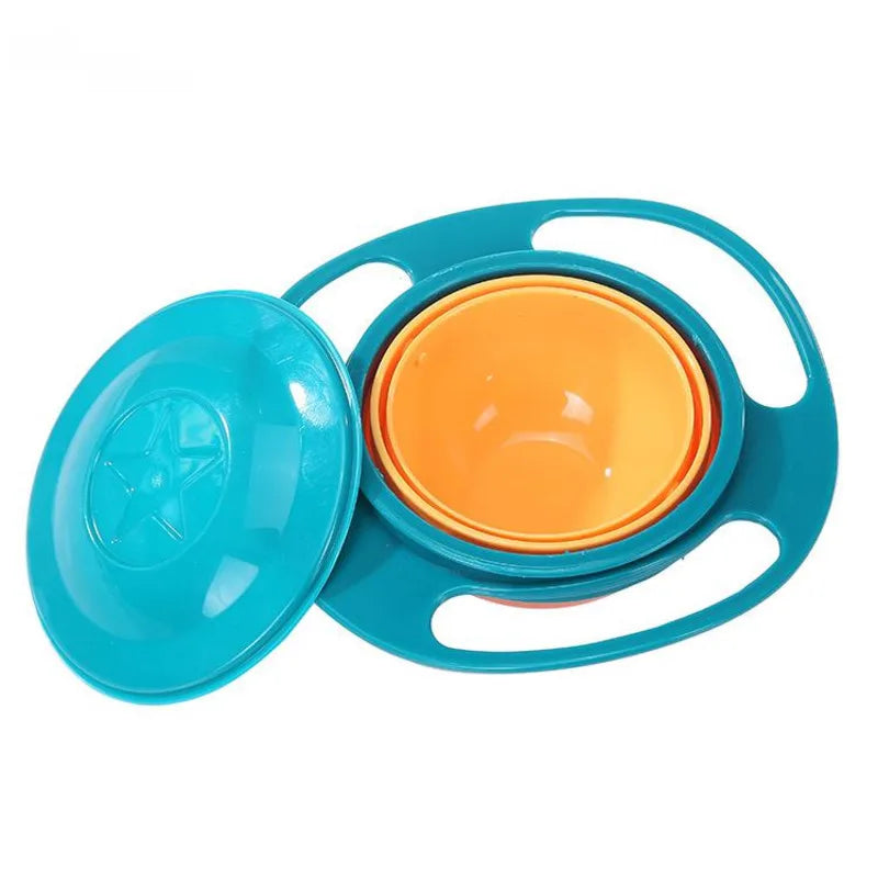 Rotatable Spill-Proof Kids Bowl