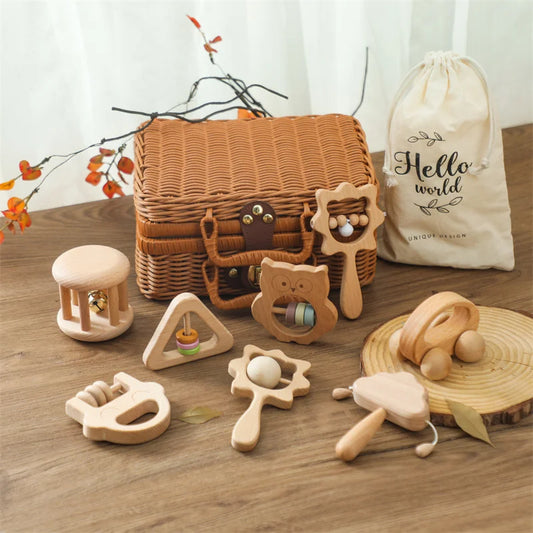 Wooden Montessori Toy Set