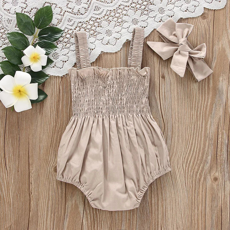 Mini Jumpsuit and Bow