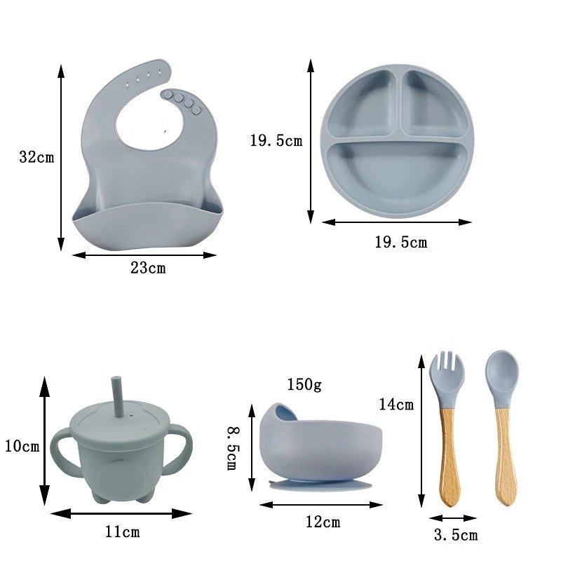 Children's Tableware Set ( 8 Pieces )