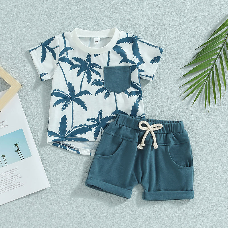 Tropical Tees and Pants