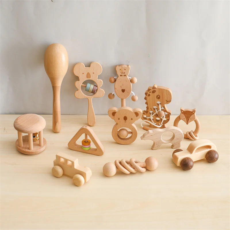 Wooden Montessori Toy Set