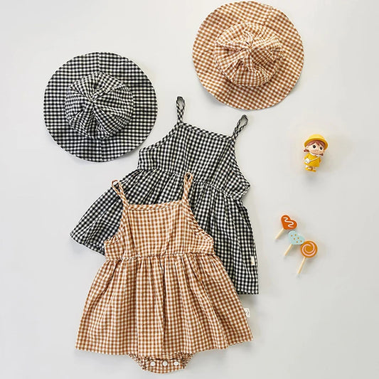 Newborn Jumpsuit and Hat