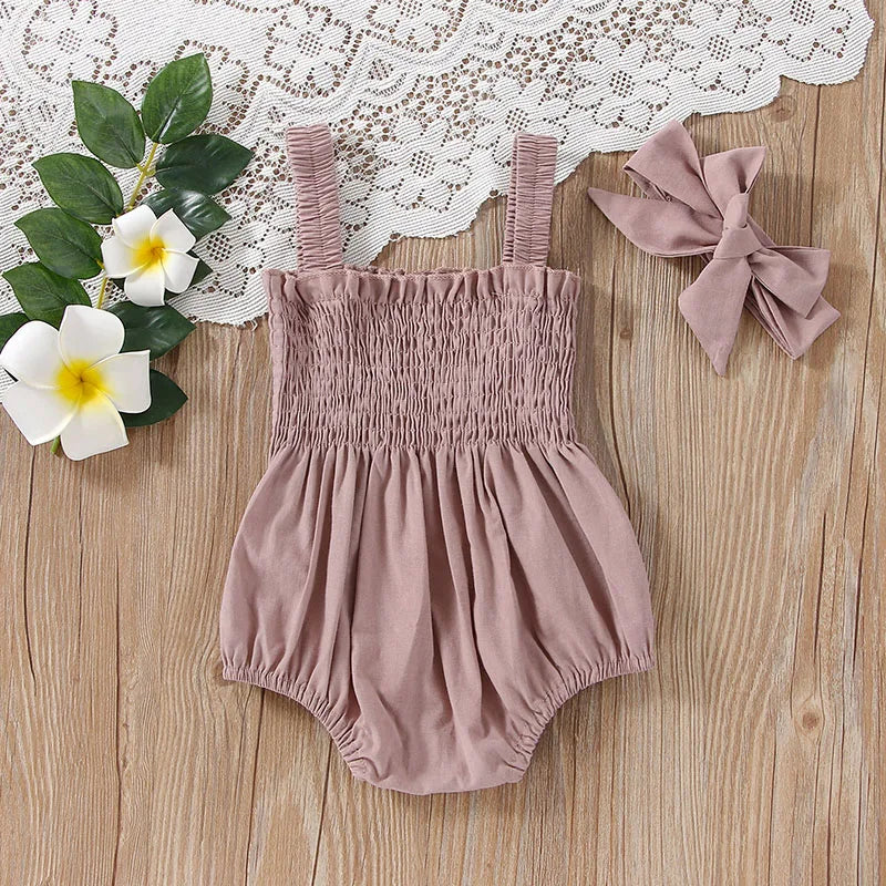 Mini Jumpsuit and Bow