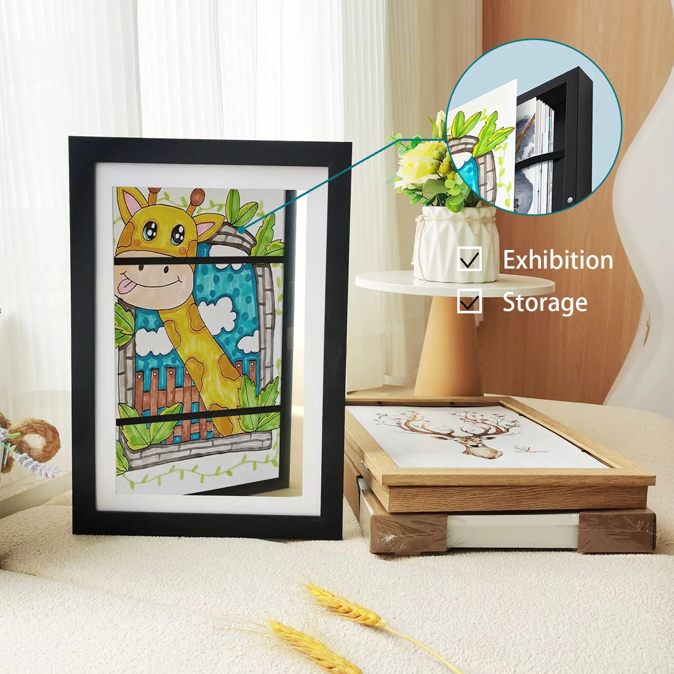 Magnetic Changeable Art Frames