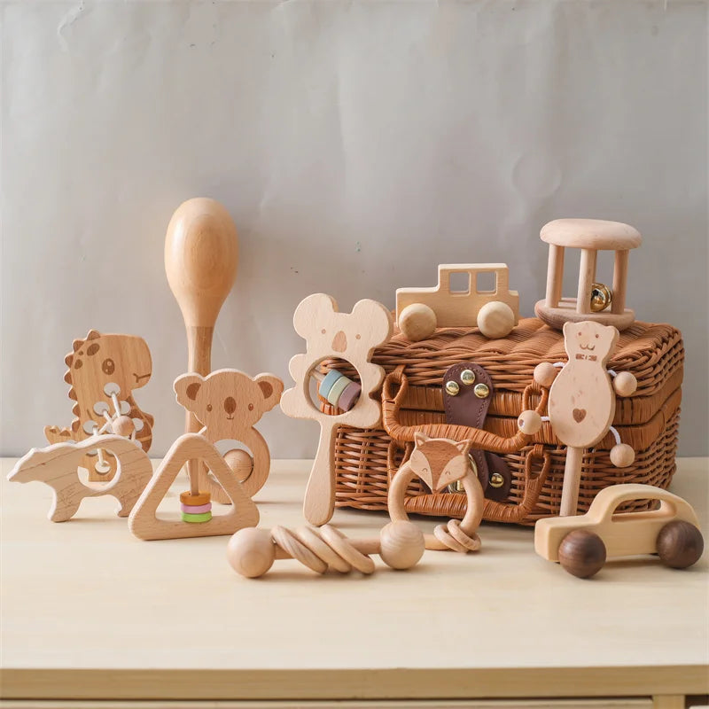 Wooden Montessori Toy Set