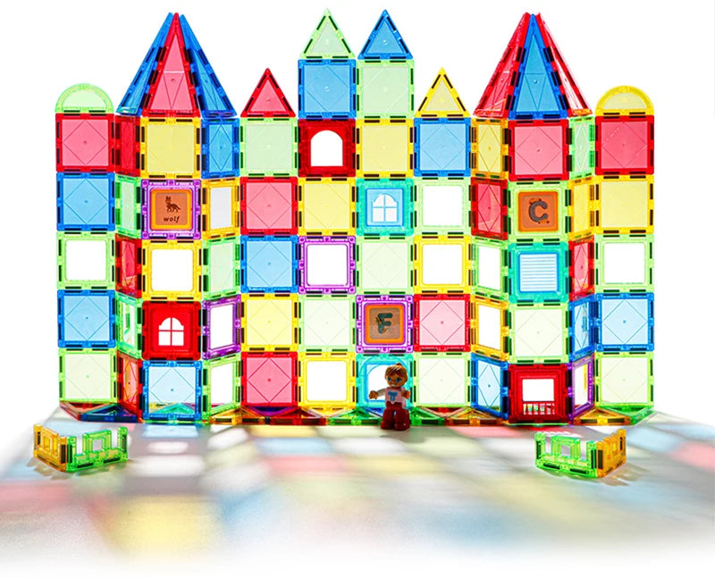 Montessori Magnetic Building Blocks