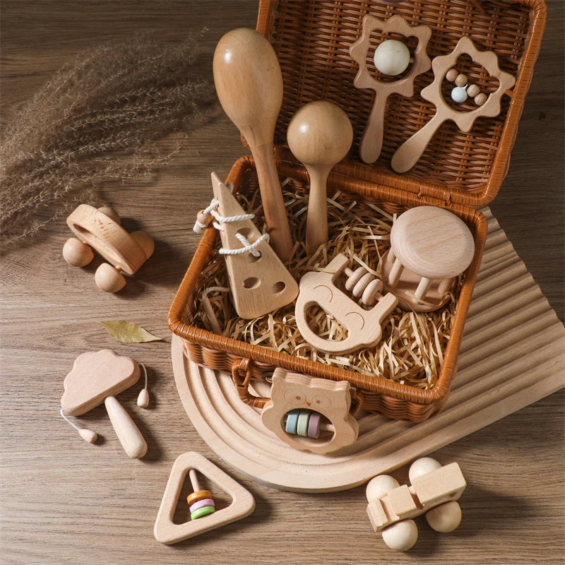 Wooden Montessori Toy Set