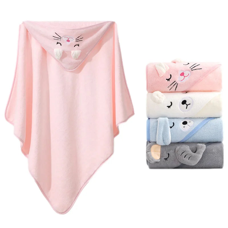 Animal Baby Bath Towels