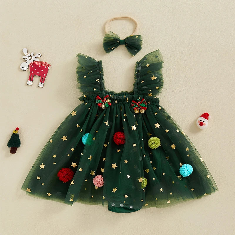 Mini Christmas Rompers